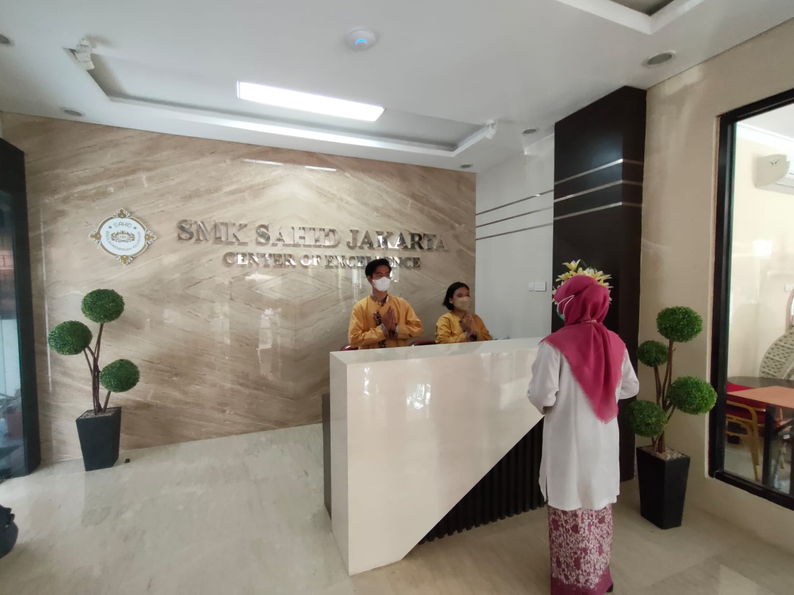 Sahid Lab Lab Front Office - SMK Sahid Jakarta